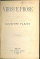 Versi e prose di Giuseppe Parini 