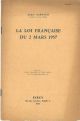 La  loi française du 2 mars 1957 Estratto dalla 