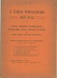 Il  codice internazionale dell'aria. Lavori, congressi internazionali programma della sezione italiana Con una memoria di P. Cogliolo 