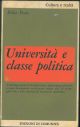  Università e classe politica 