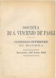Società di S. Vincenzo De' Paoli. Consiglio superiore di Modena. Resoconto dell'Anno 1882 