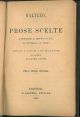  Prose scelte a mostrare il metodo di lui, la dottrina, lo stile; ordinate ed annotate a uso delle scuole dal professore Augusto Conti. Ottava edizione stereotipa 