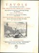  Tavole gnomoniche per delineare orologj a sole che mostrino l'ore conforme a quelle degli orologj, che suonano con altre tavole che servono per la construzione de' medesimi, e per altri usi. Calcolate da Gio. Lodovico Quadri 