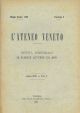 L' Ateneo Veneto. Rivista bimestrale di scienza lettere ed arti. Serie XIX, vol. I, maggio-giugno 1896, fascicolo 3 