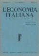 L' economia italiana. Rassegna mensile fascista di politica ed economia corporativa. Anno XXVII, n. 4, aprile 1942 Direttore Luigi Lojacono 