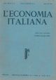 L' economia italiana. Rassegna mensile fascista di politica ed economia corporativa. Anno XXVII, n. 5, maggio 1942 Direttore Luigi Lojacono 