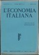 L' economia italiana. Rassegna mensile fascista di politica ed economia corporativa. Anno XXVII, n. 10, ottobre 1942 Direttore Luigi Lojacono 
