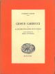  Giosue Carducci e la letteratura della nuova Italia. Saggi raccolti da F. Antonicelli 