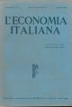 L' economia italiana. Rassegna mensile fascista di politica ed economia corporativa. Anno XXIV, n. 5, maggio 1939 Direttore Luigi Lojacono 