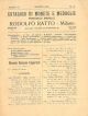 Catalogo di monete e medaglie. Periodico mensile di Rodolfo Ratto. Milano. Anno III°, marzo 1914, n. 3 