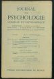 Journal de psychologie normale ed pathologique. 53° année, 1956, annata completa Fondatori: Pierre Janet e Georges Dumas Direttori: P. Guillaume e I. Meyerson 