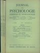 Journal de psychologie normale ed pathologique. 56° année, 1959, annata completa Fondatori: Pierre Janet e Georges Dumas Direttori: P. Guillaume e I. Meyerson 