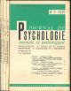 Journal de psychologie normale ed pathologique. 58° année, 1961, annata completa Fondatori: Pierre Janet e Georges Dumas Direttori: P. Guillaume e I. Meyerson 