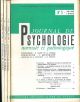 Journal de psychologie normale ed pathologique. 62° année, 1965, annata completa Fondatori: Pierre Janet e Georges Dumas Direttore: I. Meyerson 