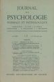 Journal de psychologie normale ed pathologique. 46° année, n° 1, janvier-mars 1953 Fondatori: Pierre Janet e Georges Dumas Direttori: P. Guillaume e I. Meyerson 