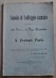  Scuola di solfeggio cantato ad uso delle scuole e dei Regi Conservatori 