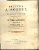  Lettera a Soffia intorno alla setta dominante del nostro tempo del fu Conte Alfonso Canonico Muzzarelli della Compagnia di Gesù. Seconda edizione 