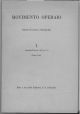  Movimento operaio. Rivista di storia e bibliografia. N°1 Gennaio-Febbraio 1953 