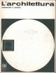 L' architettura. Cronache e storia. Anno XI, n. 131, settembre 1966. Direttore responsabile Bruno Zevi 