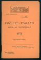 English - Italian military dictionary