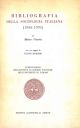 Bibliografia della sociologia italiana (1945-1970) Con un saggio di F. Barbano 