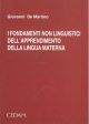 I fondamenti non linguistici dell'apprendimento della lingua materna 