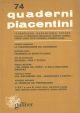 Quaderni piacentini. Anno xix, n. 74, aprile 1980 