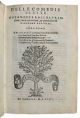 Delle comedie elette novamente raccolte insieme, con le correttioni, & annotationi di Girolamo Ruscelli, libro primo. Nel quale si contengono l'infrascritte comedie. La Calandra del cardinal Bibiena. Il sacrificio, & gli ingannati degl'intronati ...
