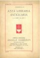  Libreria antiquaria Angelo Gandolfi, successore della ditta Romagnoli & Dall'Acqua... Asta antiquaria. Cataloghi 167, 172, 176, 178, 182, 183, 184, 188. Anni dal 1929 al 1931 