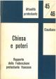  Chiesa e poteri. Rapporto della federazione protestante francese 