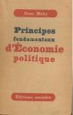  Principes fondamentaux d'économie politique 