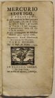 Mercurio storico e politico in qual contiene lo stato presente dell'Europa... Per il mese di Ottobre 1745. Il tutto accompagnato da Riflessioni Politiche sopra ciascuno Stato