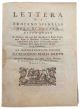 Lettera di Trojano Spinelli duca di Aquaro, nella quale si dichiara, che non siasi dimostrato il reale padronato sopra il Monistero di donne titolato di S. Benedetto della città di Conversano nella scrittura fatta dagli avvocati del clero di Castellana ..
