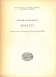  Sonetti. Introduzione, traduzione e note di A. Rossi 