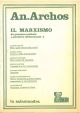  An.Archos. Il marxismo. Da pensiero radicale a pensiero istituzionale-I 