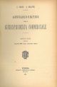  Annuario critico della giurisprudenza commerciale. Anno XIII, 1896, volume III della seconda serie 