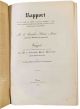 Rapport sur les études du chemin de fer de Chambéry à Turin et de la machine proposée pour exécuter le tunnel des Alpes entre Modane et Bardonnèche; par m. le chevalier Henri Maus. et Rapport rédigé au nom de la commission chargée de l'examen ...