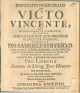  Disputatio Inauguralis de Victo Vincente... Pro Licentia Publico eruditorum Examini submittit 