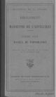 Règlement de manoeuvre de l'artillerie. Titre VIII. Manuel de topographie approuvé par le Ministre de la Guerre le 1° novembre 1922 