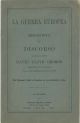 La guerra europea Nota introduttiva di R. Bagot 
