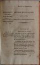 Reglement Moyens D'exécution imperial du 17 Mai 1809 relatif aux octrois approuvés par S.E. M.gr Le Ministre des Finances