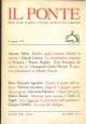 Il Ponte. Rivista mensile di politica e letteratura. Anno XXVI, N° 6. Giugno.