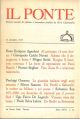 Il Ponte. Rivista mensile di politica e letteratura. Anno XXVI, N° 12. Dicembre.