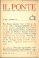Il Ponte. Rivista mensile di politica e letteratura. Anno XXVI, N° 8-9. Agosto - Settembre.