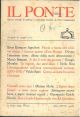 Il Ponte. Rivista mensile di politica e letteratura. Anno XXVIII, N° 4-5- Aprile - Maggio.