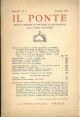 Il Ponte. Rivista mensile di politica e letteratura. Anno XV, N° 9. Settembre.