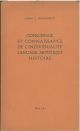 Coscience et connaissance de l'individualité langage artistique histoire 