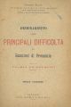 Dizionarietto delle principali difficoltà ed eccezioni di pronunzia. Teoria ad esercizi. Terza edizione 