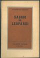 Saggio sul Leopardi 