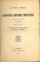 Lettere inedite di Lodovico Antonio Muratori scritte a toscani dal 1695 al 1749 raccolte e annotate per cura di Bonaini, Polidori, Guasti e Milanesi 